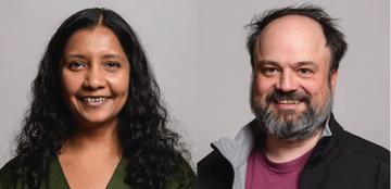 Mansi Srivastava and Benjamin de Bivort, OEB Co-Chairs