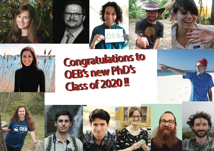 2020 OEB PhD Graduates